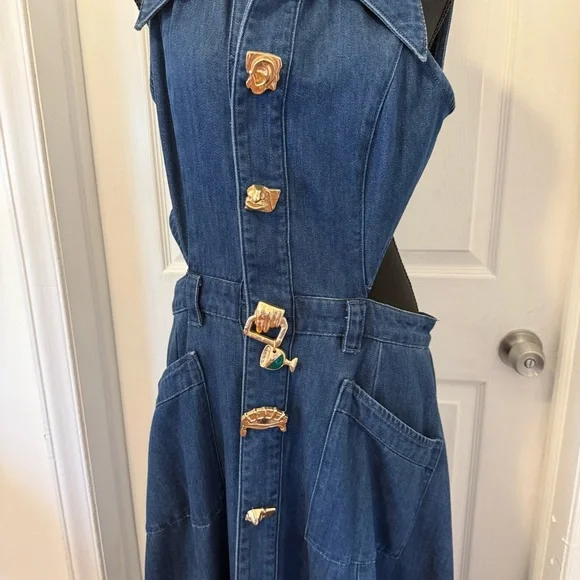 bruce springsteen devil with the blue dress on Urban Mirage Shirt Dress in Dark Denim Blue by Label of Love - Kindred  Spirit main image 0